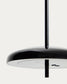 Lampada da soffitto portatile Porte in alluminio nero Ø 16 cm