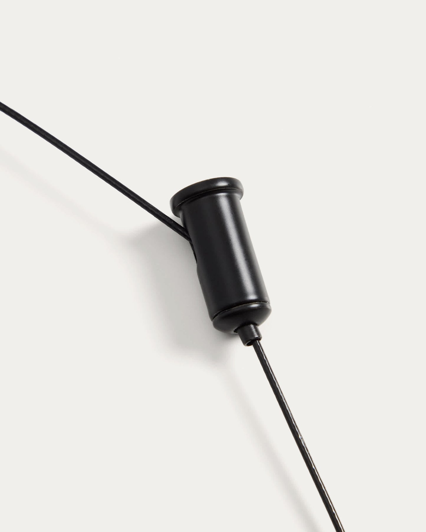 Lampada da soffitto portatile Porte in alluminio nero Ø 16 cm