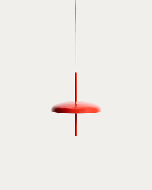 Lampada da soffitto portatile Porte in alluminio rosso Ø 16 cm