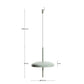 Lampada da soffitto portatile Porte in alluminio verde chiaro Ø 16 cm