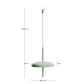 Lampada da soffitto portatile Porte in alluminio verde chiaro Ø 16 cm
