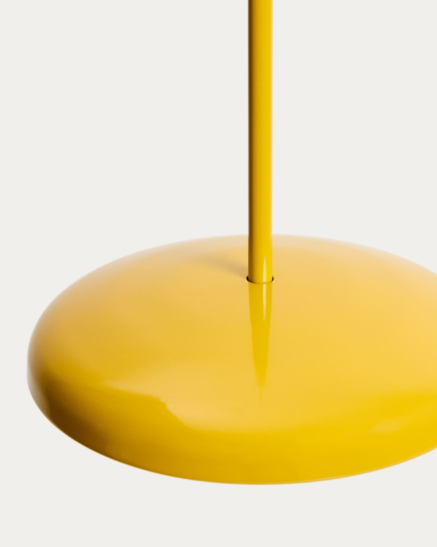 Lampada da soffitto portatile Porte in alluminio giallo Ø 16 cm
