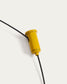 Lampada da soffitto portatile Porte in alluminio giallo Ø 16 cm