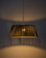 Paralume per lampada da soffitto Aldet in corda piatta beige Ø 46 cm