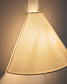 Applique da parete Lumeni in legno di caucciù e lino beige 30 cm