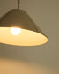 Lampada da soffitto Ceren in ceramica beige