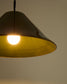 Lampada da soffitto Ceren in ceramica verde 29 cm