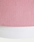 Lampada da soffitto Bianella in cotone e velluto a coste rosa