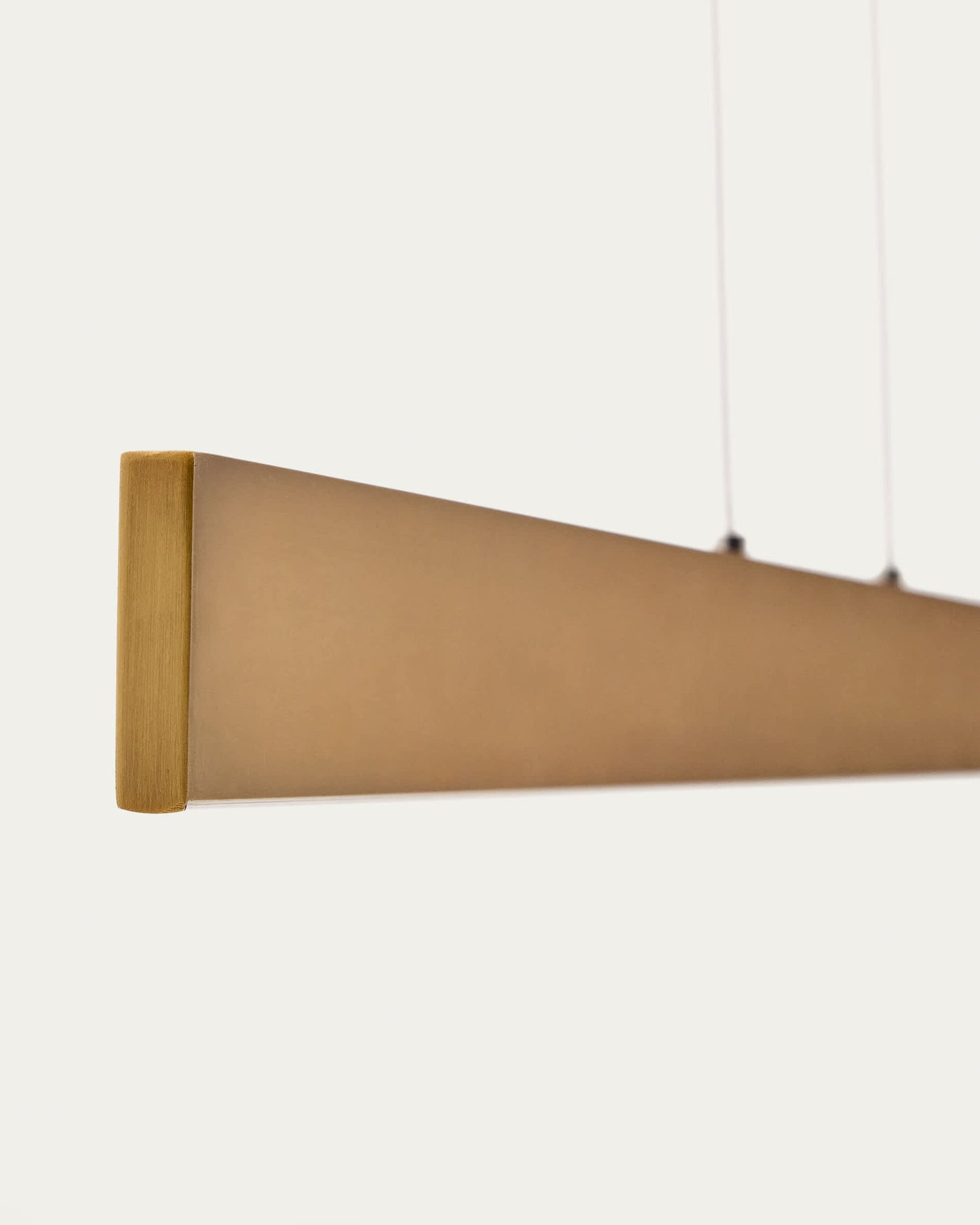 Lampada da soffitto Boadella in alluminio con finitura verniciata oro