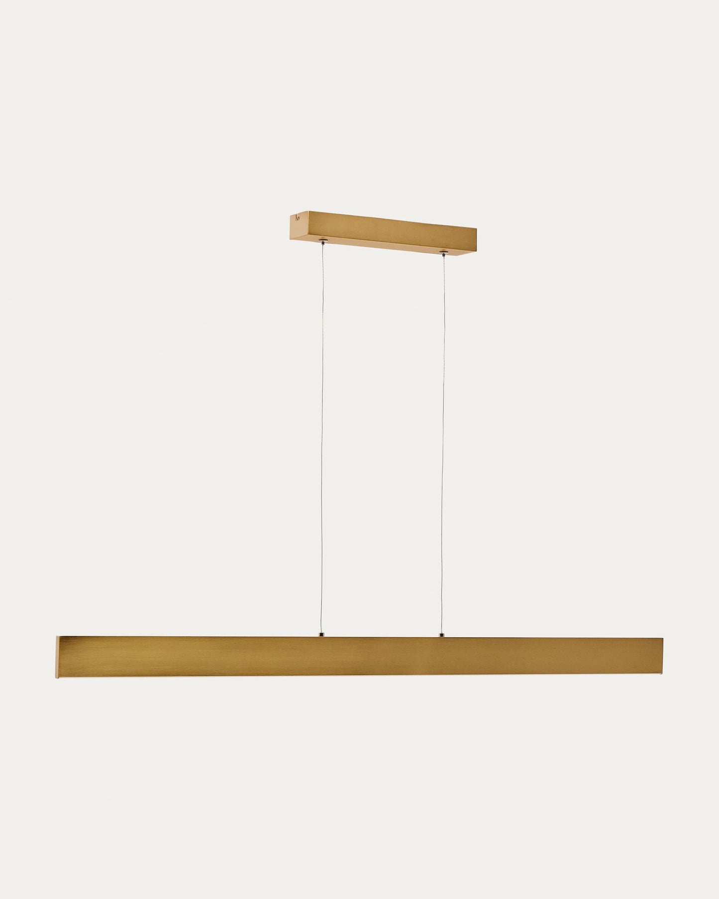 Lampada da soffitto Boadella in alluminio con finitura verniciata oro