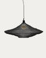 Lampadario Makai di metallo con finitura in nero Ø 87 cm