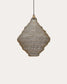 Lampada da soffitto Sarraco in metallo dorato Ø 48,5 cm