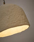 Lampada da soffitto Calvia in cartapesta bianca Ø 34,5 cm