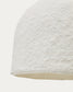 Lampada da soffitto Calvia in cartapesta bianca Ø 34,5 cm