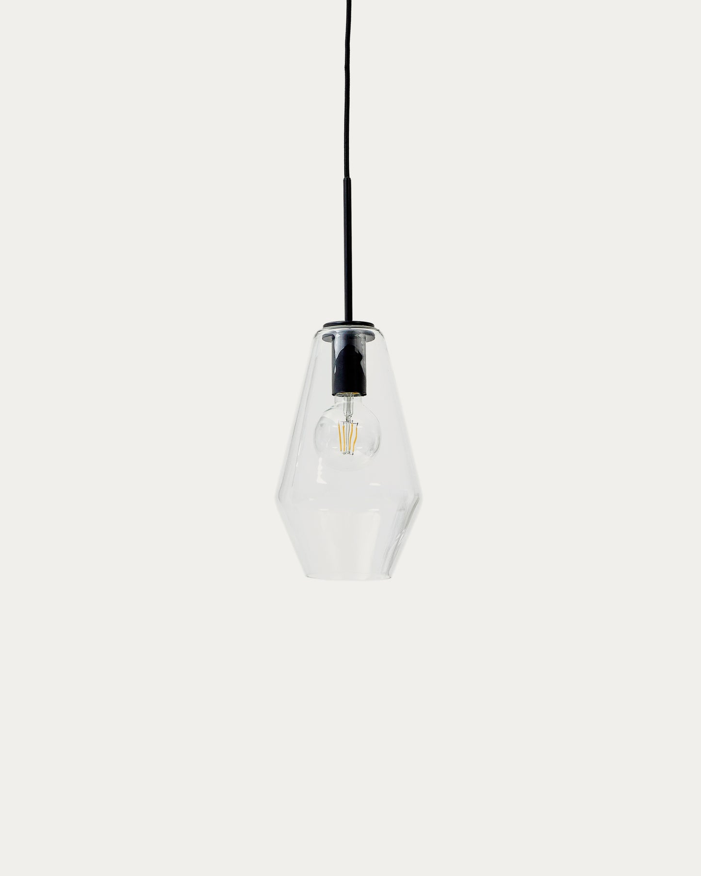 Lampada da soffitto Mao in cristallo Ø 17 cm