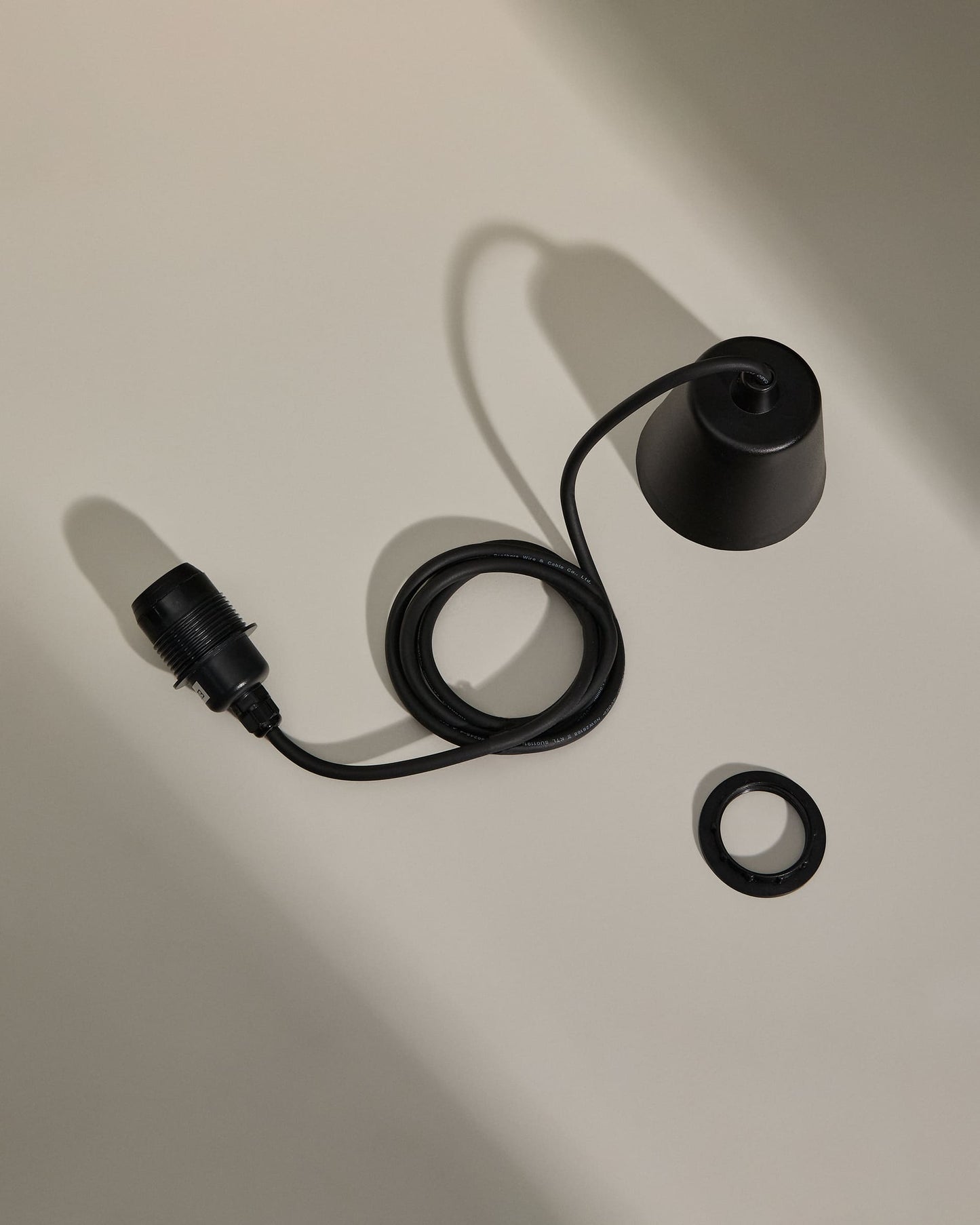 Telaio per lampada da soffitto per esterni Albir nero