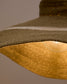 Lampada da soffitto Albenya in fibre naturali e cotone con finitura naturale e in bianco Ø 90 cm
