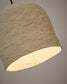 Lampada da soffitto Calvia in cartapesta bianca Ø 25 cm