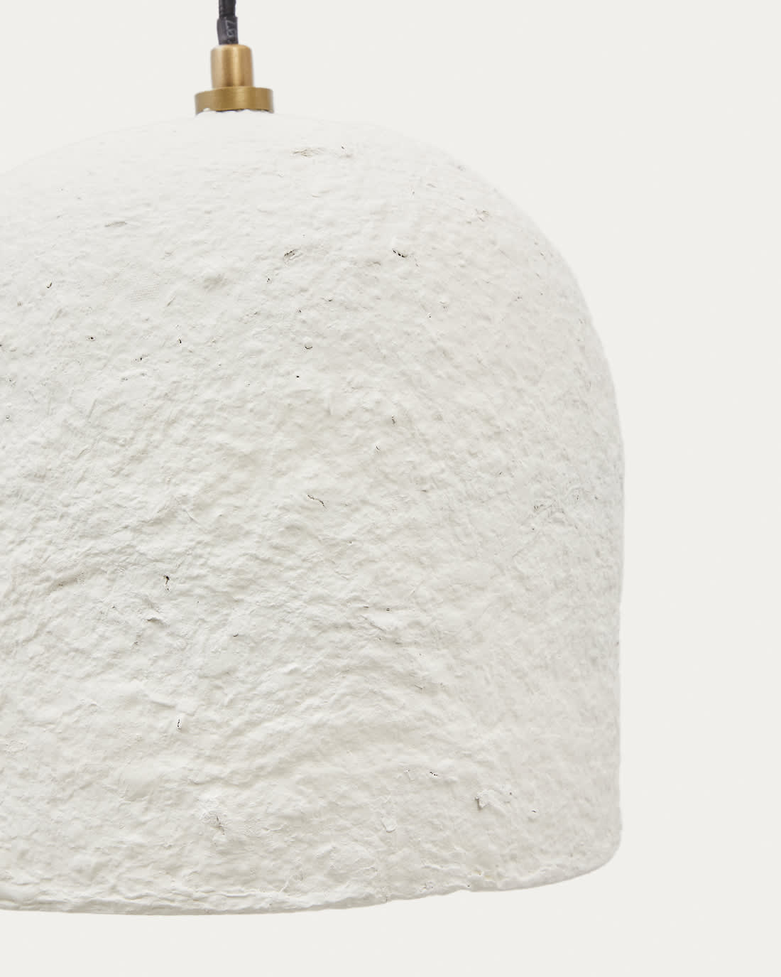 Lampada da soffitto Calvia in cartapesta bianca Ø 25 cm