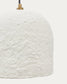 Lampada da soffitto Calvia in cartapesta bianca Ø 25 cm