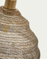Lampada da soffitto Sarraco in metallo dorato Ø 30 cm