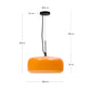 Lampada a soffitto Reig di vetro arancione Ø 38 cm