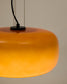 Lampada a soffitto Reig di vetro arancione Ø 38 cm