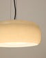 Lampada a soffitto Reig di vetro grigio chiaro Ø 38 cm