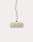 Lampada a soffitto Reig di vetro grigio chiaro Ø 38 cm