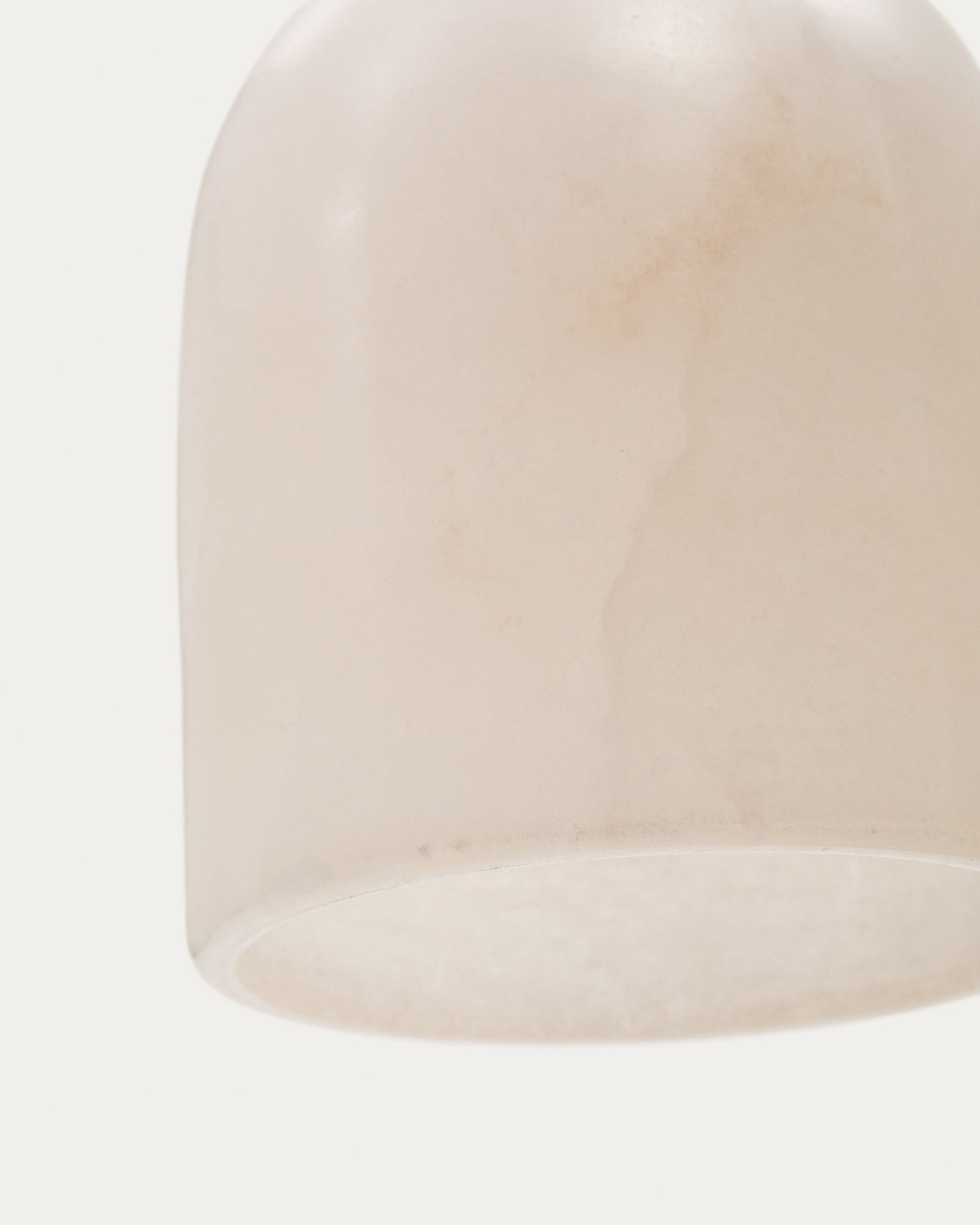 Lampada a soffitto Shenli di alabastro Ø 15 cm