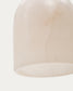 Lampada a soffitto Shenli di alabastro Ø 15 cm