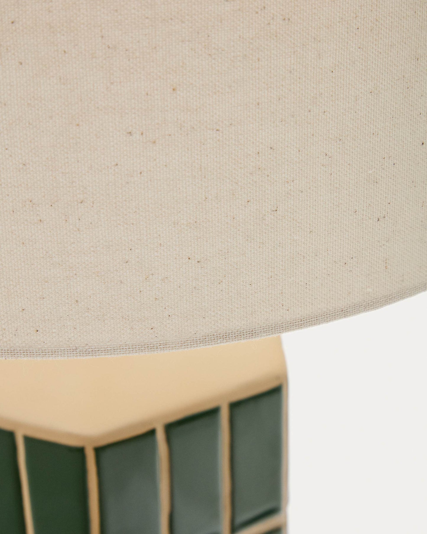 Lampada da tavolo Rue in ceramica verde