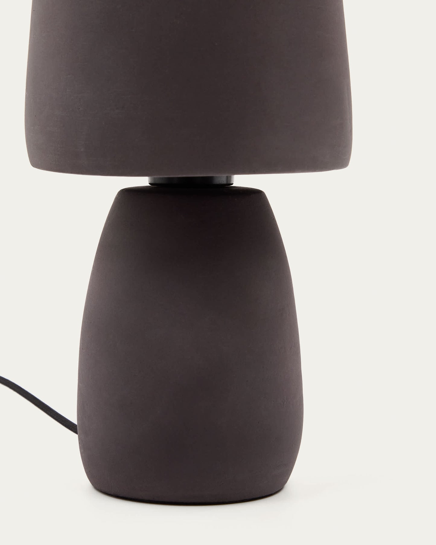 Lampada da tavolo Tandy in terracotta marrone