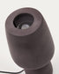 Lampada da tavolo Tandy in terracotta marrone