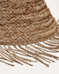 Paralume per lampada da soffitto Fonteta in fibre naturali finitura naturale Ø 40 cm