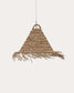Paralume per lampada da soffitto Fonteta in fibre naturali finitura naturale Ø 40 cm