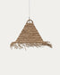 Paralume per lampada da soffitto Fonteta in fibre naturali finitura naturale Ø 40 cm