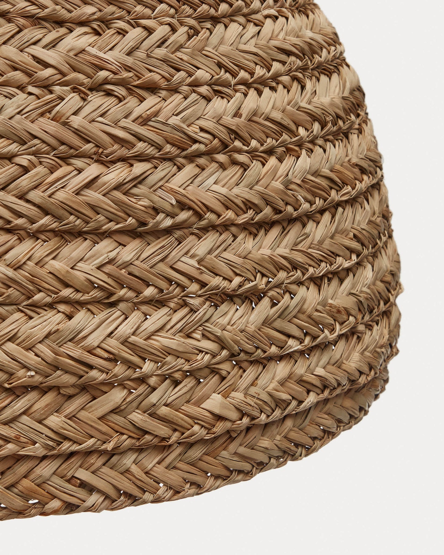 Paralume per lampada da soffitto Fonteta in fibre naturali finitura naturale Ø 60 cm