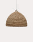 Paralume per lampada da soffitto Fonteta in fibre naturali finitura naturale Ø 60 cm