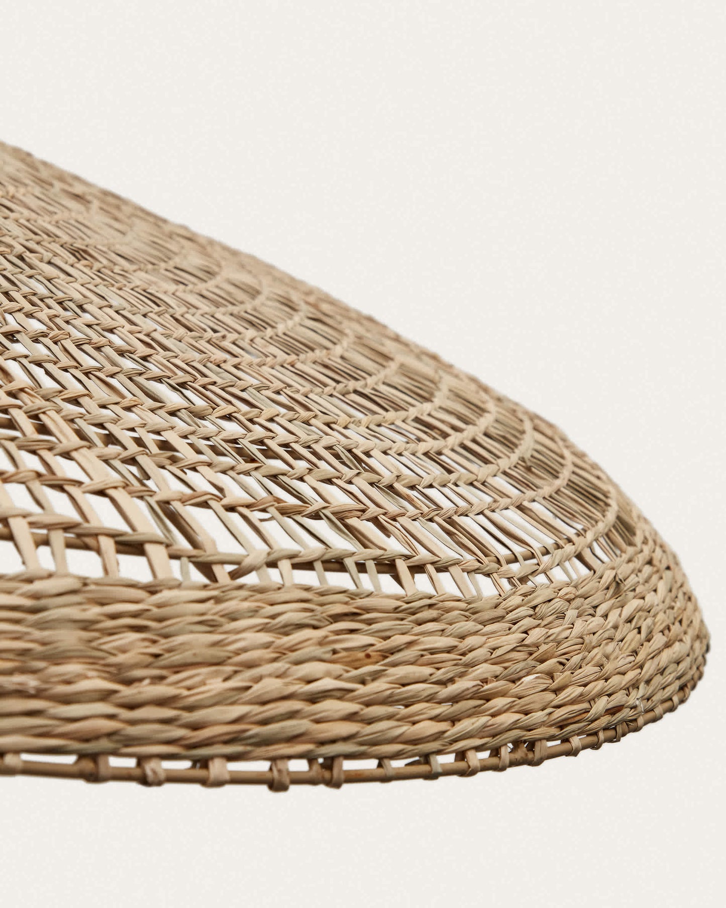Paralume per lampada da soffitto Cruilles in fibre naturali finitura naturale Ø 100 cm