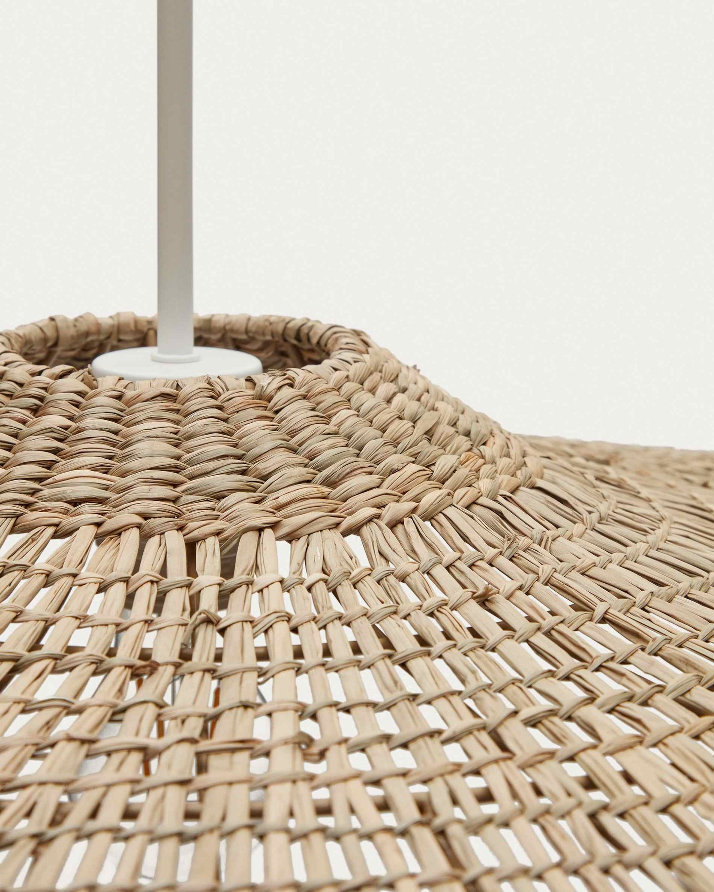 Paralume per lampada da soffitto Cruilles in fibre naturali finitura naturale Ø 100 cm