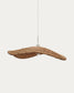 Paralume per lampada da soffitto Bisbal in rattan finitura naturale Ø 80 cm