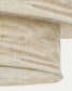 Paralume per lampada da soffitto Mariela in lino con finitura in beige Ø 40 x 34 cm
