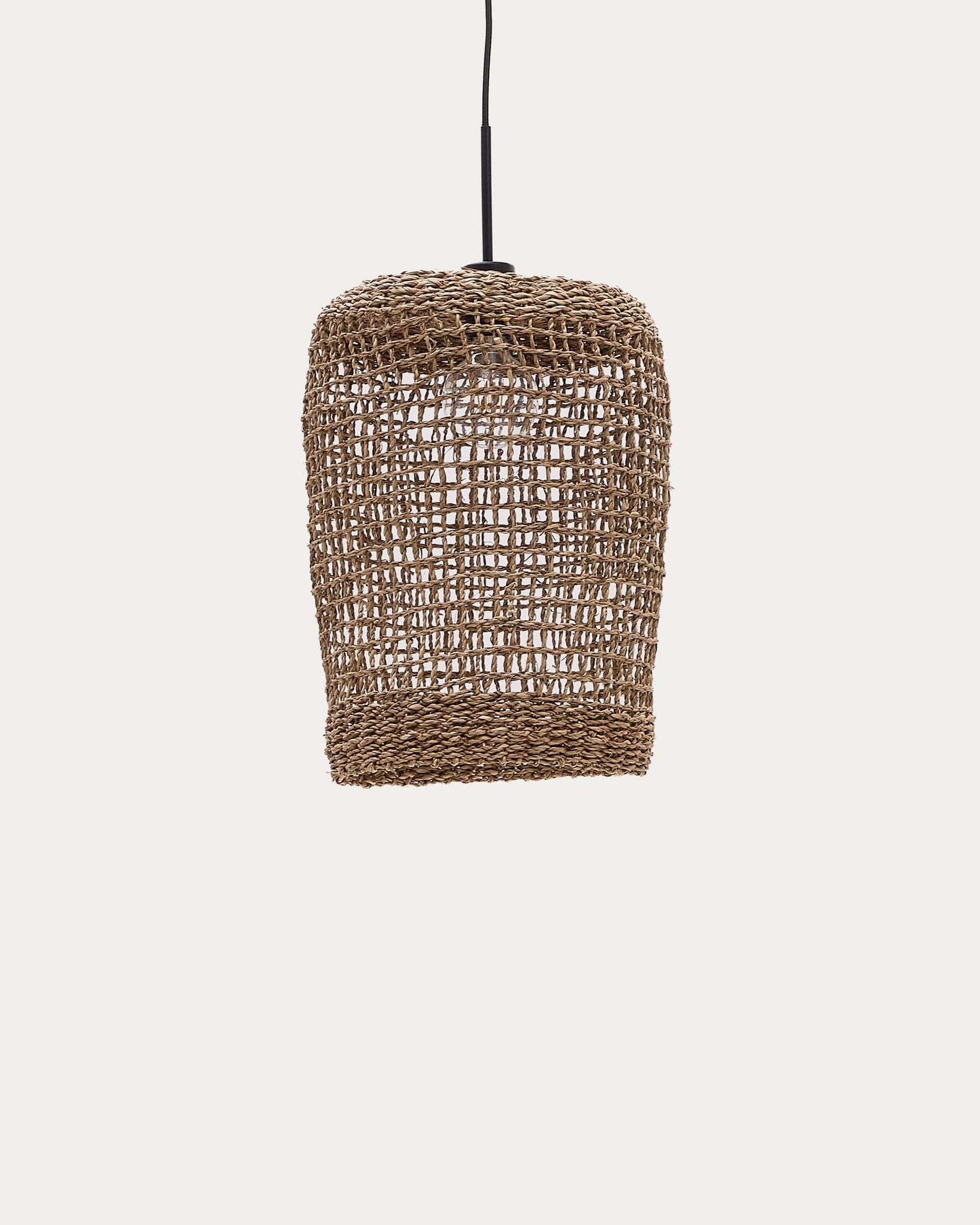 Paralume per lampada da soffitto Laiar in rattan con finitura naturale Ø 27 cm