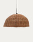 Paralume per lampada da soffitto Jornets in rattan con finitura naturale Ø 80 cm