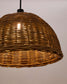 Paralume per lampada da soffitto Jornets in rattan con finitura naturale Ø 50 cm