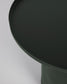 Tavolino rotondo Fleksa in metallo verde scuro Ø 45 cm