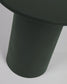 Tavolino rotondo Fleksa in metallo verde scuro Ø 45 cm
