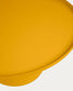 Tavolino rotondo Fleska in metallo giallo Ø 72 cm