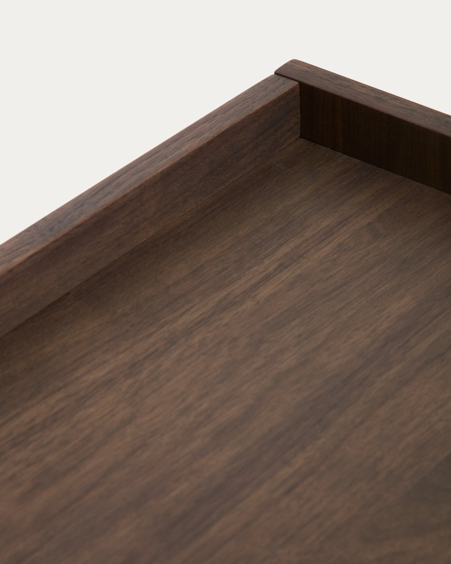 Credenza Onix di impiallacciatura in noce con finitura scura 150 x 80 cm